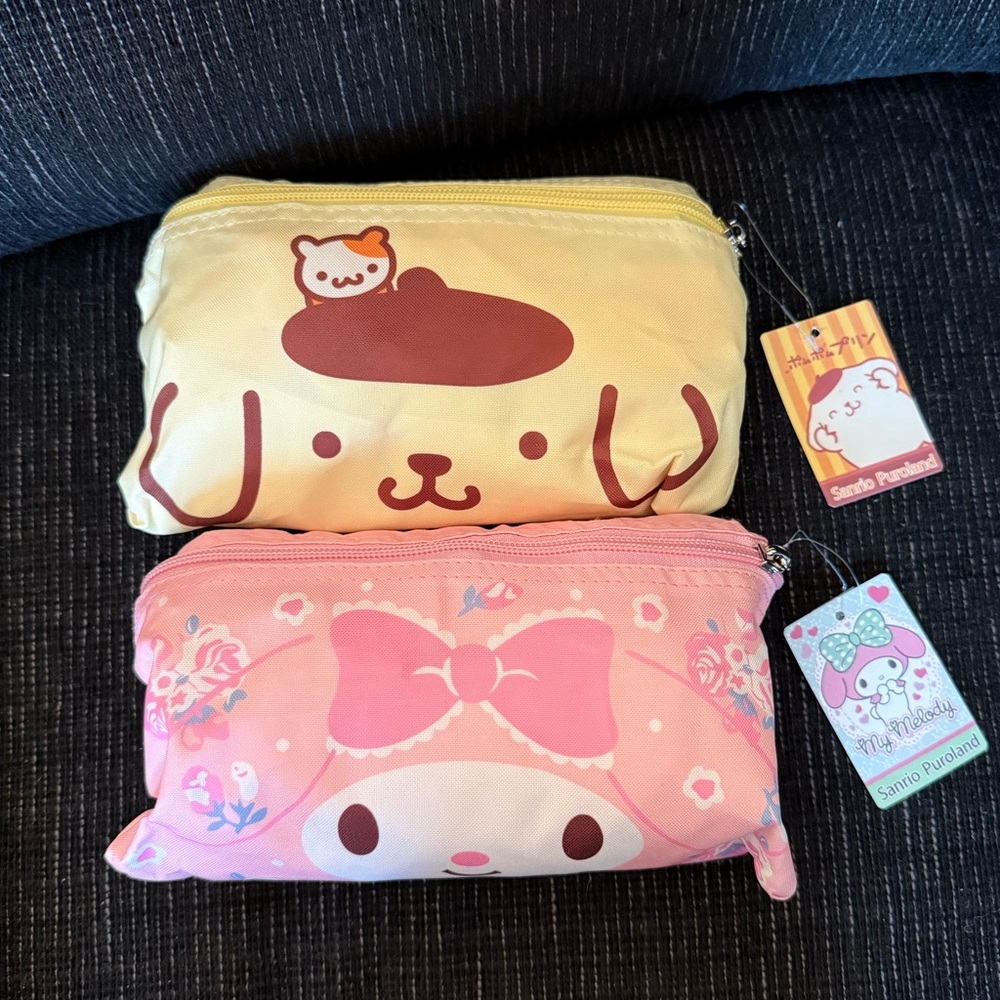 Brand New Sanrio Foldable Duffle Bag Bundle